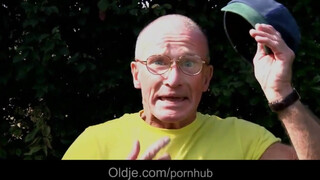 Öreg tata popóba kúrja a izgató tinit