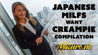 MatureNL - Bombázó japán érett nők muffja megrakva
