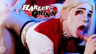 Méretes káró a harley quinn jelmezben - Mollyredwolf csábítása
