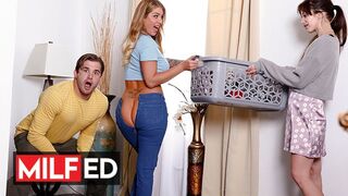 Nathan vadul megdolgozza Lolly Dames kerek hátsóját a MILFED legújabb videójában